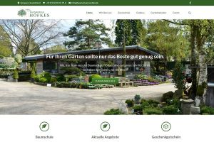 Homepage Baumschule Höfkes