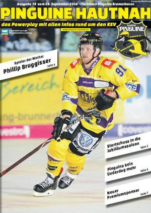 Alle Infos rund um den KEV kompakt in einem Magazin. Wöchentlich in der Zeitung und im Stadion.